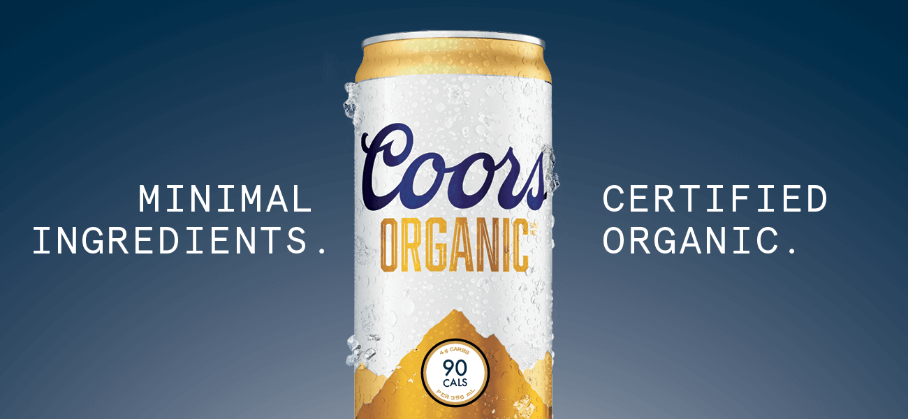 Coors Organic can