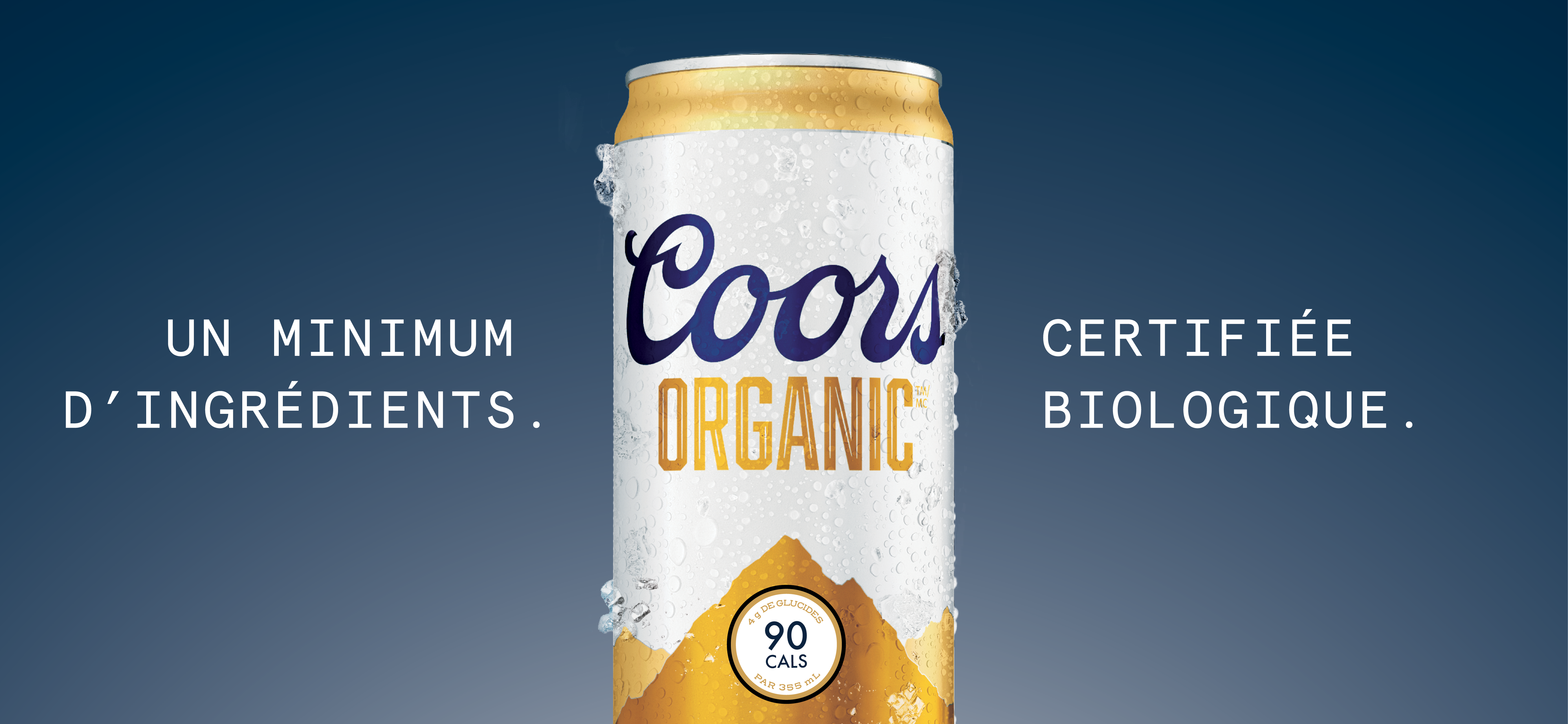 Coors Organic can