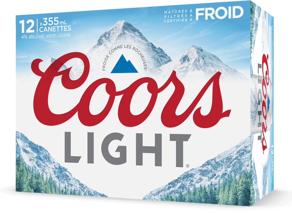 Coors Light 12 Pack x 355ml