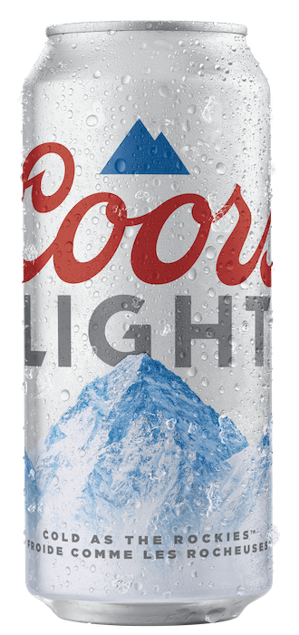 Coors Light 473ml can