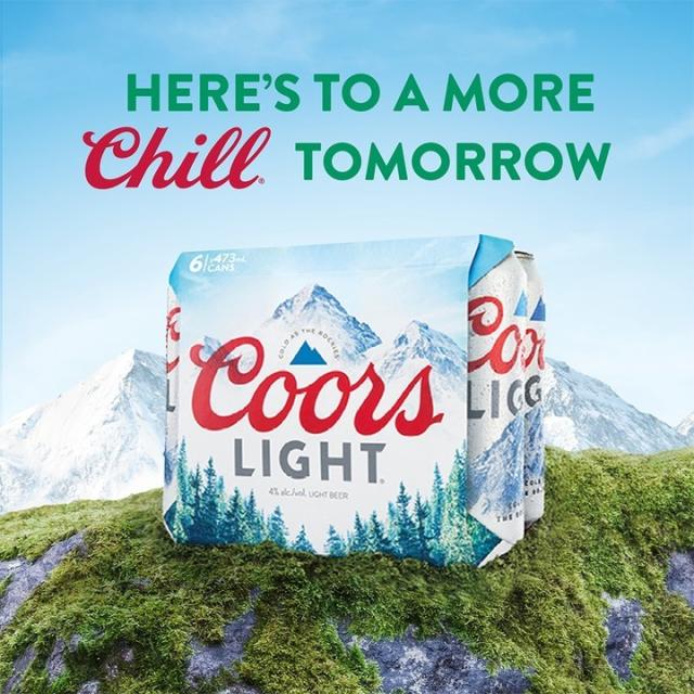 We love the Earth, so we’re eliminating plastic rings from our 6-packs by 2025. Join us as we raise a cold one to this big ol’ incredible planet today. Learn more about our sustainability journey at our link in bio.