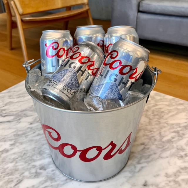 Who needs a pot of gold when you have a bucket of Coors Light?