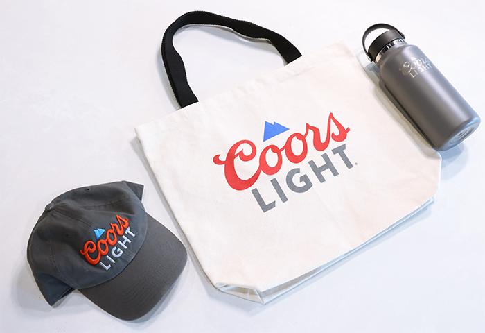 Batte De Softball Aluminium Coors Light 34" - Promotionnel - Poignée Caoutchouc - Adulte