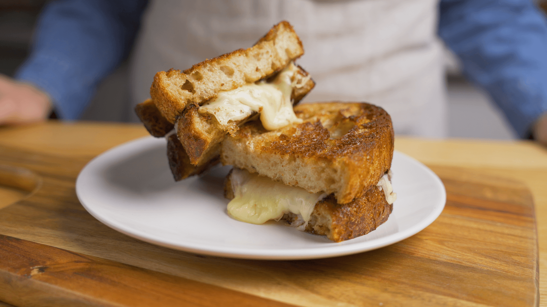 Grown up grilled cheese